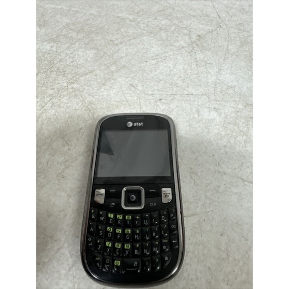 ZTE Altair Z431 - Black (AT&T) Prepaid GoPhone 3G QWERTY Camera Cell Phone - Picture 1 of 6
